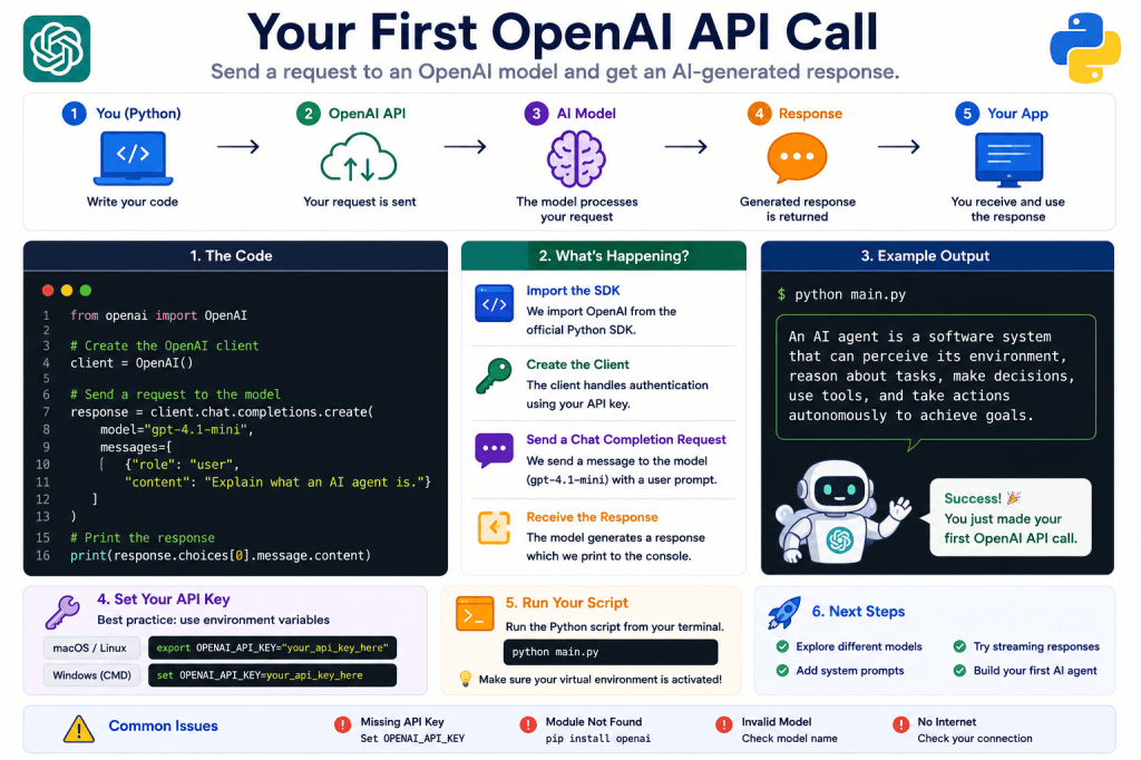Your First OpenAI API Call